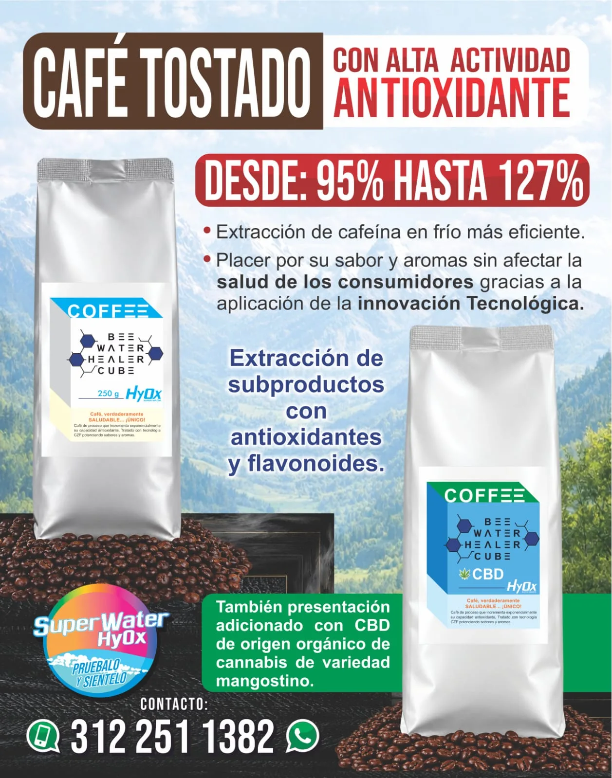 Café Tostado HyOx Super Water